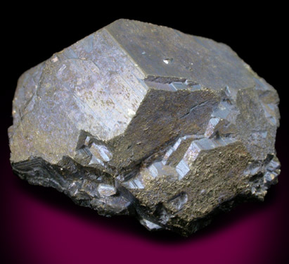 Pyrite var. Bravoite from Rico Mine, Dolores County, Colorado