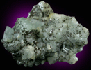 Oligoclase, Sphalerite, Pyrite from San Luis Potosi, Mexico