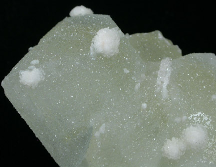 Oligoclase, Calcite, Quartz from San Luis Potosi, Mexico