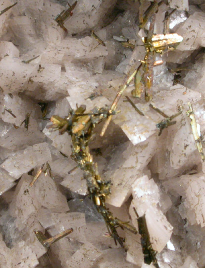 Quartz var. Herkimer Diamond with Marcasite and Dolomite from Eastern Rock Products Quarry (Benchmark Quarry), St. Johnsville, Montgomery County, New York