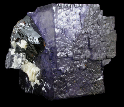 Fluorite with Sphalerite from Elmwood Mine, Carthage, Smith County, Tennessee