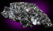 Cassiterite with Quartz from Huanuni District, Dalence Province, Oruro Department, Bolivia