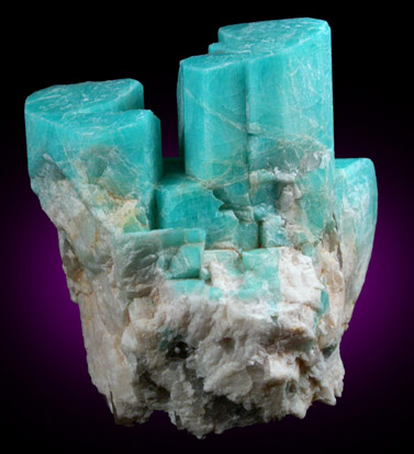 Microcline var. Amazonite from Lake George District, Park County, Colorado