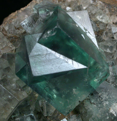 Fluorite from Blue Circle Quarry, Weardale, County Durham, England