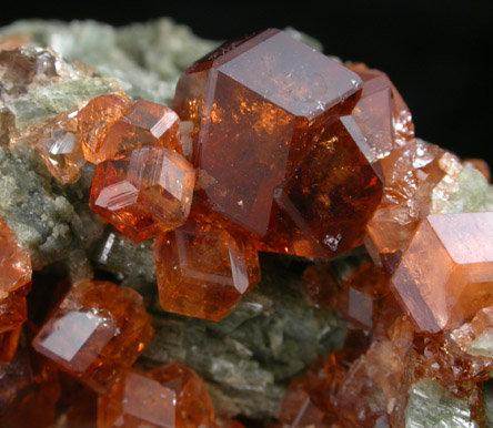 Grossular Garnet with Diopside from Belvidere Mountain Quarries, Lowell (commonly called Eden Mills), Orleans County, Vermont