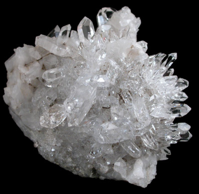 Quartz from railroad cut on eastern shore of Hudson River, between Schodak Landing and Poolsburg, Columbia County, New York