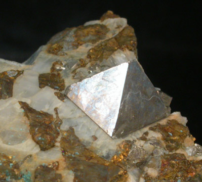Pyrite and Chalcopyrite from French Creek Iron Mines, St. Peters, Chester County, Pennsylvania