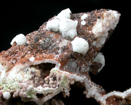 Quartz pseudomorphs after Calcite and Fluorite from Black Knife Mine, Cuchillo Negro District, Sierra County, New Mexico