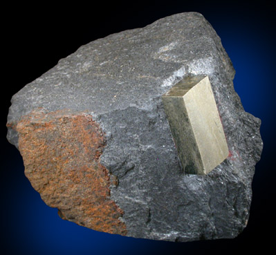 Pyrite from Route 89 road cut, Montpelier, Washington County, Vermont