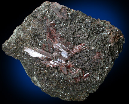 Rutile from Davis Farm, Bethel, Windsor County, Vermont
