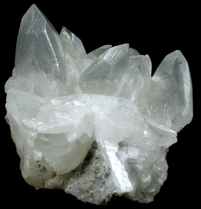 Calcite with Marcasite inclusions from Vulcan Materials Co.Quarry, Racine, Racine County, Wisconsin