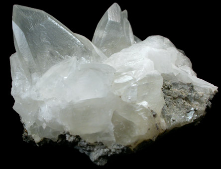 Calcite with Marcasite inclusions from Vulcan Materials Co.Quarry, Racine, Racine County, Wisconsin