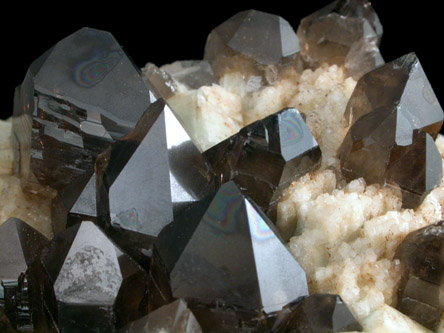 Microcline and Smoky Quartz from Moat Mountain, Hale's Location, Carroll County, New Hampshire