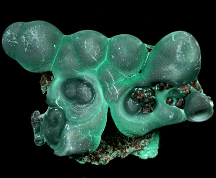 Malachite from Lavender Pit, Bisbee, Cochise County, Arizona