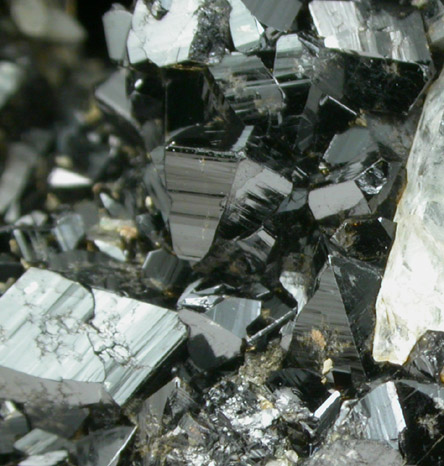 Cassiterite with Quartz from Ehrenfriedersdorf, Saxony, Germany