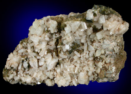 Albite with Epidote from Marchendorf, Bavaria, Germany