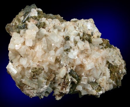 Albite with Epidote from Marchendorf, Bavaria, Germany