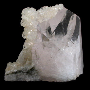 Danburite with Calcite from Charcas District, San Luis Potosi, Mexico