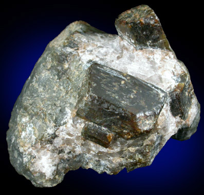 Andalusite from Lisenz, Tyrol, Austria