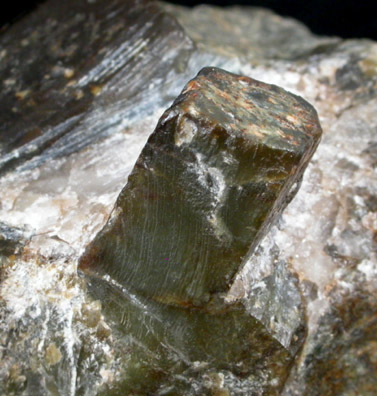 Andalusite from Lisenz, Tyrol, Austria