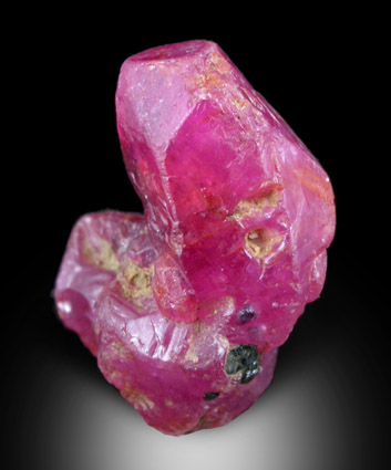 Corundum var. Ruby from Central Highland Belt, near Ratnapura, Sri Lanka