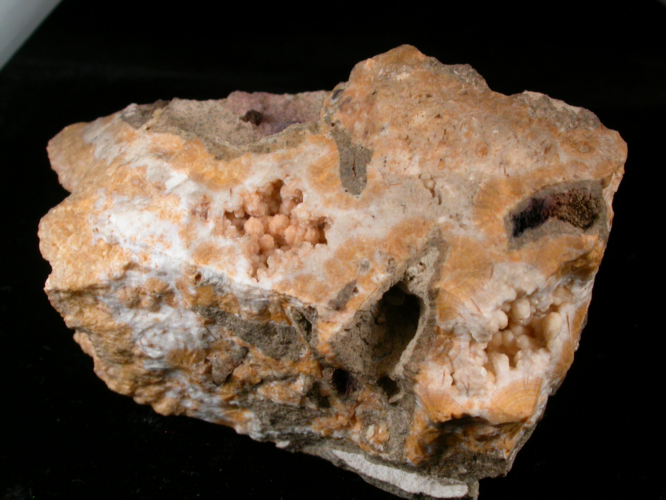 Natrolite from Mount Hohentweil, Högau (Hegau) district, Baden-Württemberg, Germany (Type Locality for Natrolite)