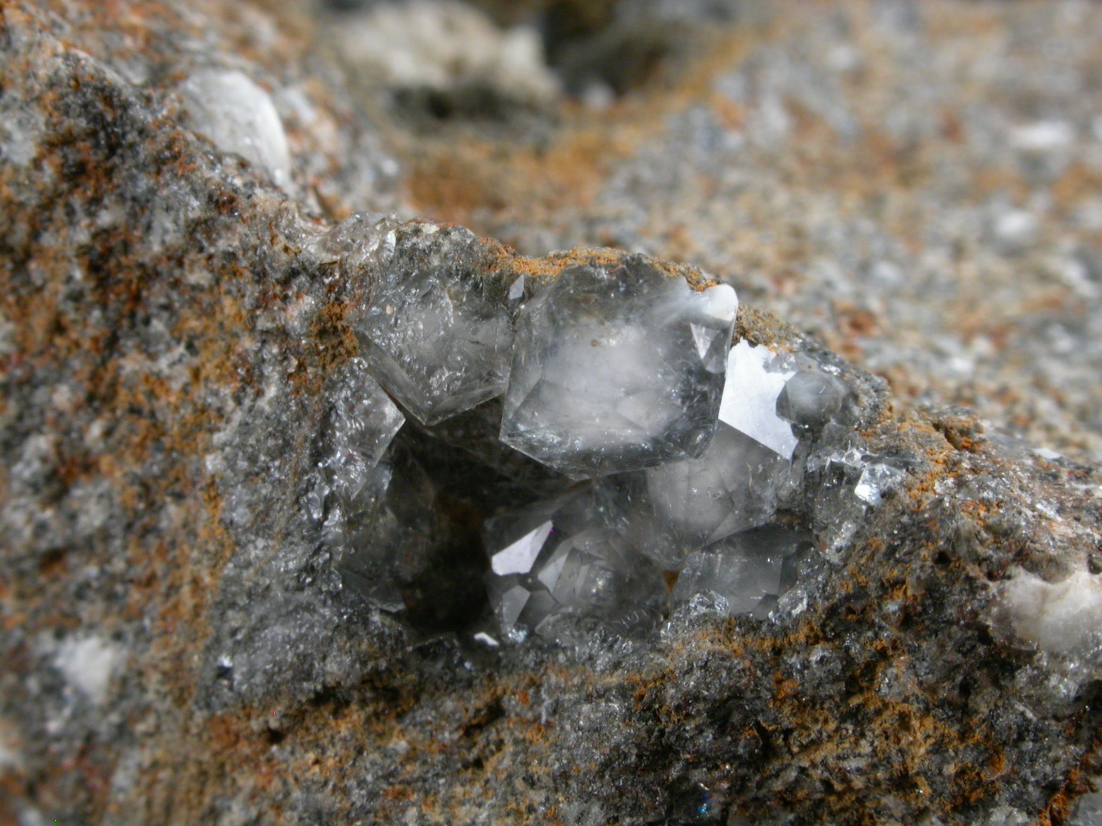 Analcime with Thomsonite from Cyclopean Islands, Catania, Sicily, Italy (Type Locality for Analcime)