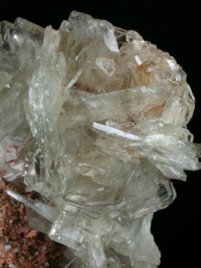 Barite on Dolomite from Cerro Warihuyn, Huanuco Department, Peru