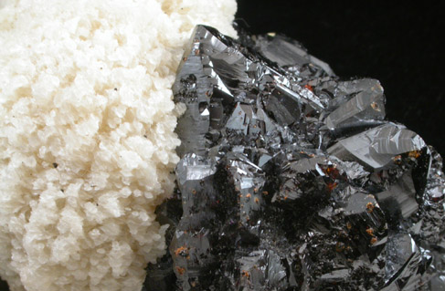 Barite and Sphalerite from Elmwood Mine, Carthage, Smith County, Tennessee