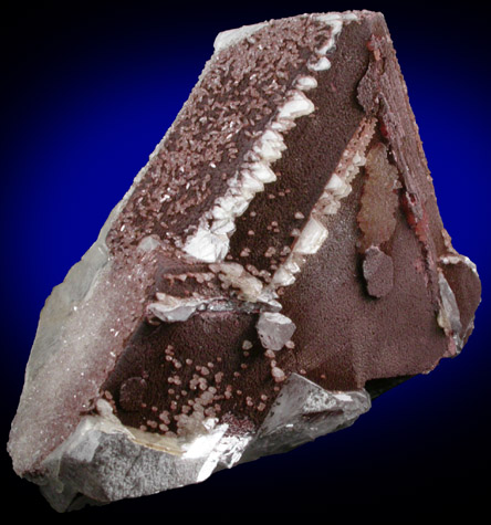 Dolomite twinned crystals with Hematite from Brumado District, Serra das guas, Bahia, Brazil