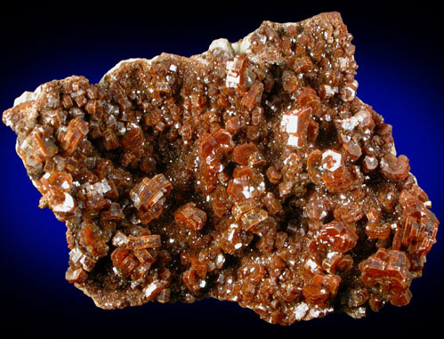 Vanadinite from Mibladen, Haute Moulouya Basin, Zeida-Aouli-Mibladen belt, Midelt Province, Morocco