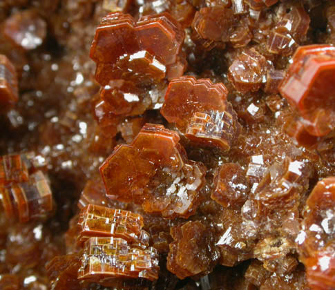 Vanadinite from Mibladen, Haute Moulouya Basin, Zeida-Aouli-Mibladen belt, Midelt Province, Morocco