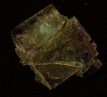 Fluorite with Calcite from Walworth Quarry, Walworth, Wayne County, New York