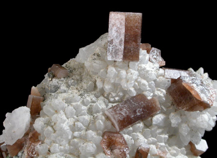 Pyromorphite on Quartz from Pchelojad Mine, Kardzah, Bulgaria