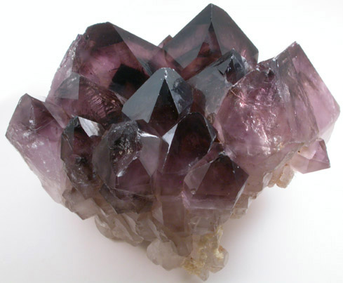 Quartz var. Amethyst from Reel Mine, Iron Station, Lincoln County, North Carolina