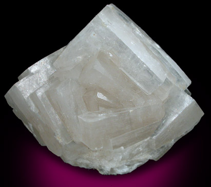 Hydroxyapophyllite-(K) (formerly apophyllite-(KOH)) from Fairfax Quarry, 6.4 km west of Centreville, Fairfax County, Virginia