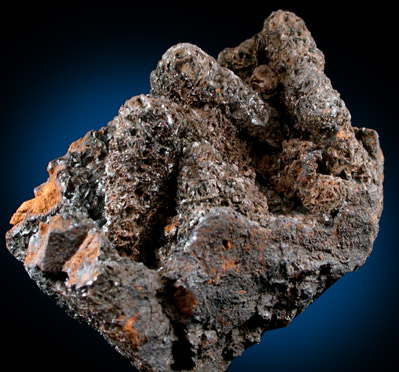 Goethite pseudomorph after Siderite pseudomorph after Barite from Flushimere Mine, Newbiggin Common, Teesdale, England