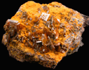 Wulfenite and Mimetite from Hilltop Mine, Chiricahua Mountains, Cochise County, Arizona