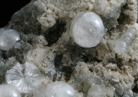 Stellerite from Braen's Quarry, Haledon, Passaic County, New Jersey