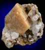 Chabazite and Calcite from Prospect Park Quarry, Prospect Park, Passaic County, New Jersey