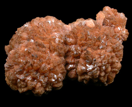 Stilbite pseudomorphs after Anhydrite from Montclair State University parking lot excavation, Essex County, New Jersey