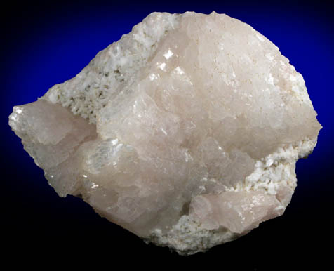 Heulandite-Ca on Stilbite from Prospect Park Quarry, Prospect Park, Passaic County, New Jersey