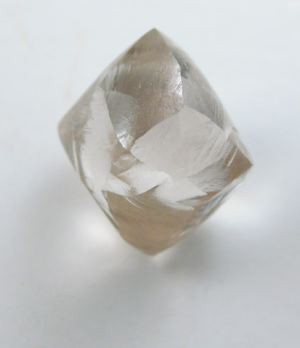 Diamond (1.32 carat colorless dodecahedral crystal) from Jwaneng Mine, Naledi River Valley, Botswana