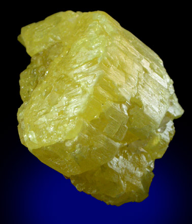 Sulfur from Scofield Quarry, Maybee, Monroe County, Michigan