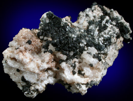 Clinochlore and Grossular Garnet from Jeffrey Mine, Asbestos, Qubec, Canada