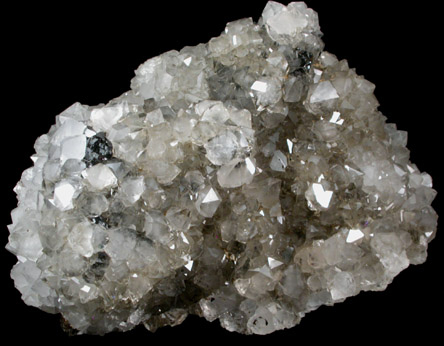 Quartz with Sphalerite from Galena District, Jo Daviess County, Illinois