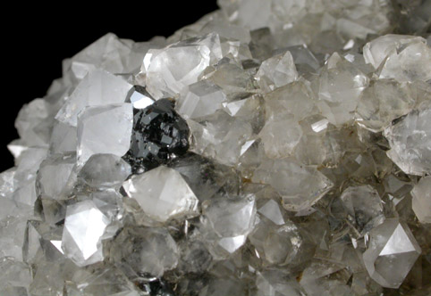 Quartz with Sphalerite from Galena District, Jo Daviess County, Illinois