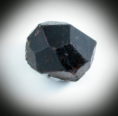 Almandine Garnet from Blue Ridge Parkway, Asheville, Buncombe County, North Carolina