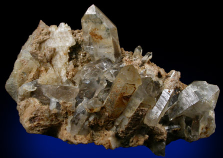 Quartz, Cookeite, Albite var. Cleavelandite from Auburn, Androscoggin County, Maine