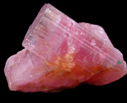 Elbaite var. Rubellite Tourmaline from Pala District, San Diego County, California